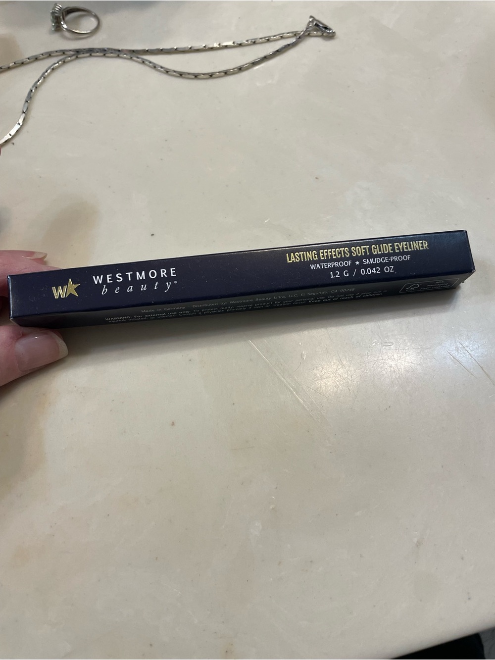 Westmore beauty Lasting Effects Soft Glide Eyeliner – Ultra Black